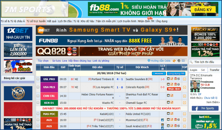 7m.cn livescore tỷ số 7mcn 7msport