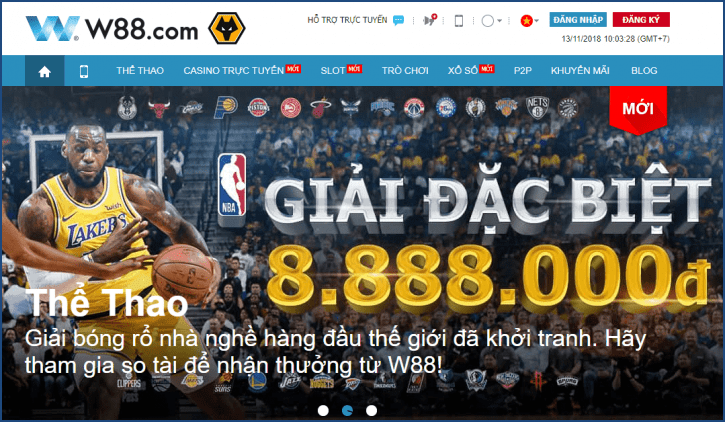 Trang web ca cuoc bong da uy tin W88