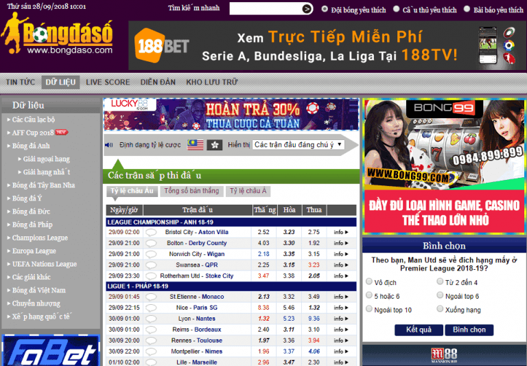 Bongdaso - tỷ lệ trực tuyến 24h bongdaso.com