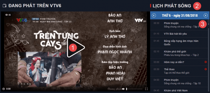 Cach xem VTV6HD truc tiep bong da tren may tinh