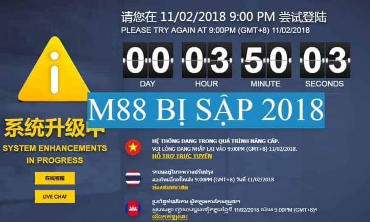 M88 bi sap 2020 - Tin M88 sap nam 2020